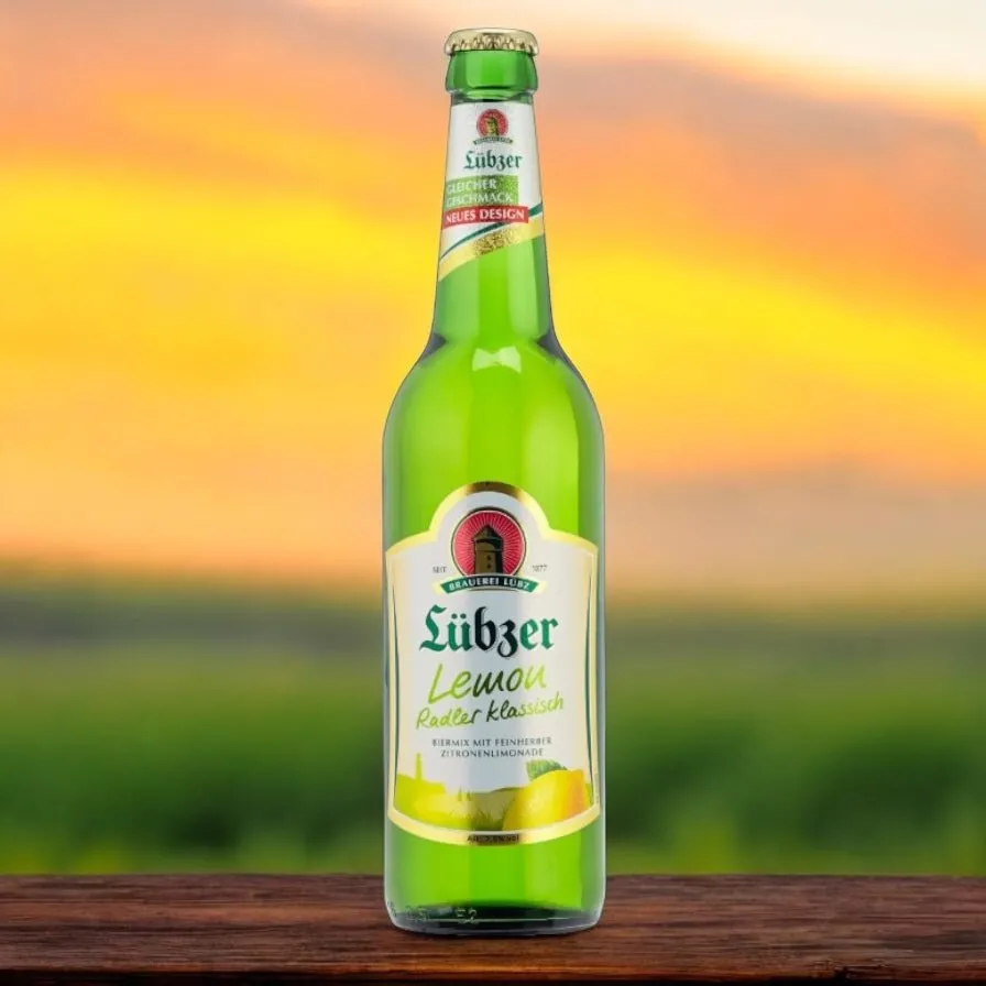 Lübzer Lemon 0,5l – Das klassische Radler mit 2,5% Vol.