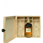 Slyrs Single Malt Whisky 0,35 Liter + 2 Slyrs Gläser + Slyrs Holzkiste 1